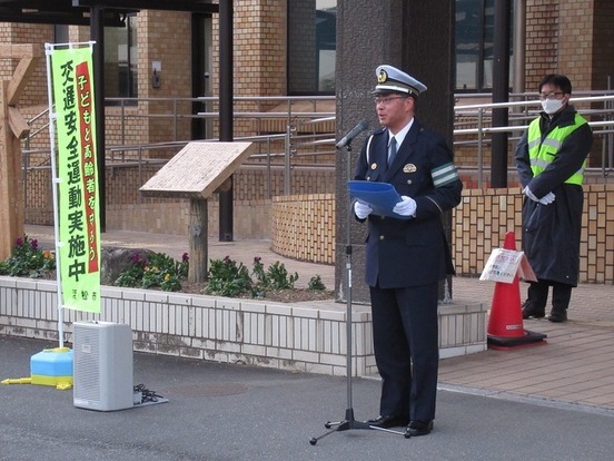 写真:令和6年12月13日 年末の交通安全県民運動出陣式