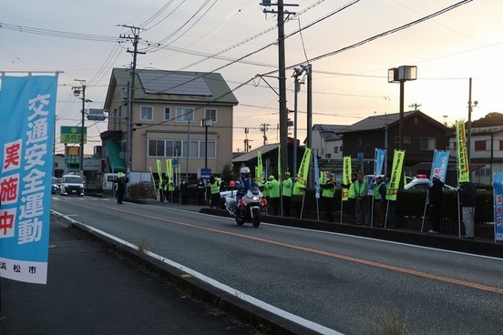 写真:令和6年12月13日 年末の交通安全県民運動出陣式