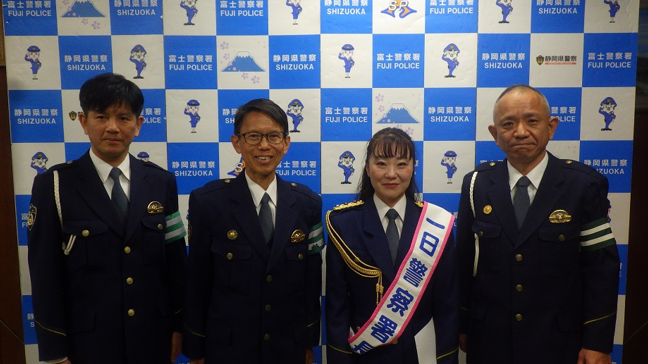 写真:110番通報の広報を行いました