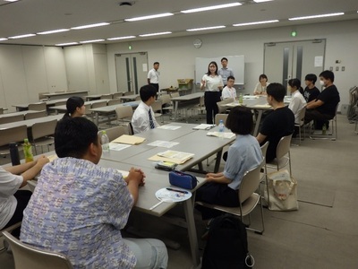画像:活動検討会の状況