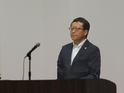 入校式の写真