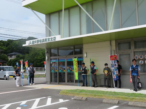 写真：JA遠州夢咲浜岡東店での広報キャンペーンの様子