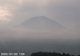 上午7點左右的富士山