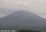 午前10時ごろの富士山
