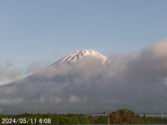 Mt. Fuji seen from gotemba. 