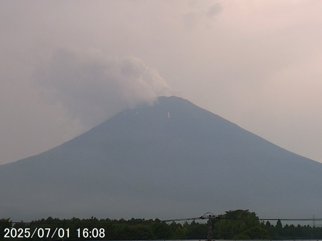 Mt. Fuji seen from gotemba. 